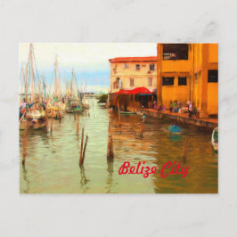 Cartão Postal Belize City Harbor Postcard
