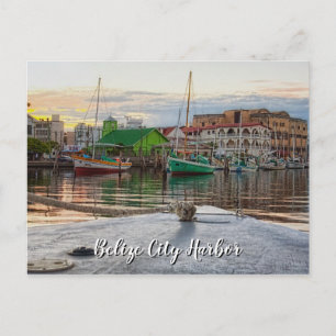 Cartão Postal Belize City Harbor Poster