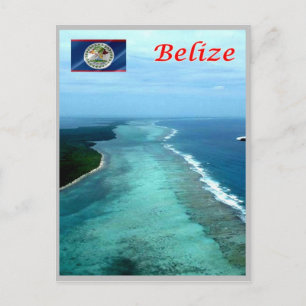 Cartão Postal Belize - Recife da Barreira -