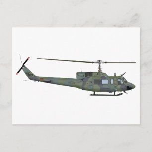 Cartão Postal Bell UH-1N 455455