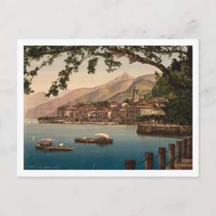 Cartão Postal Bellagio I, Lago Como, Lombardia, Itália