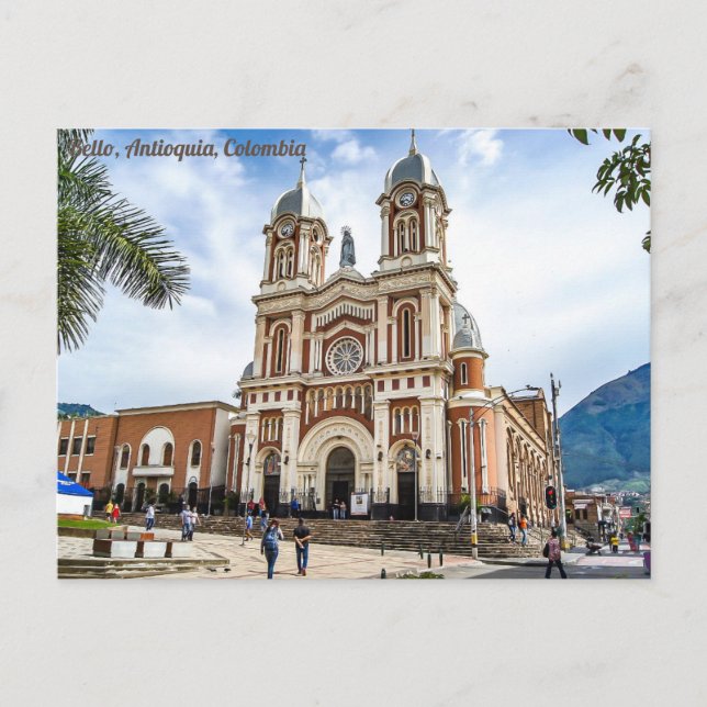 Cartão Postal Bello, Antioquia, Colômbia (Frente)