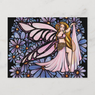 Cartão Postal Belly Dance Fairy Art Belly Dancing Fairies