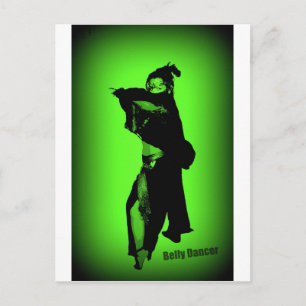 Cartão Postal Belly Dancer