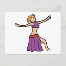 Cartão Postal Belly Dancing