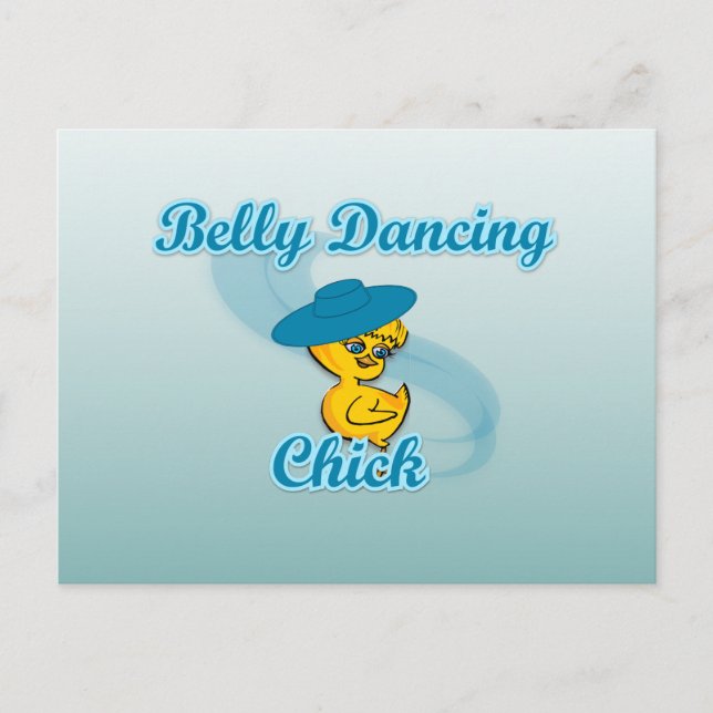 Cartão Postal Belly Dancing Pintinho #3 (Frente)
