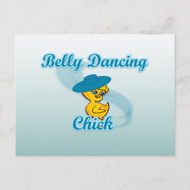 Cartão Postal Belly Dancing Pintinho #3 (Frente)