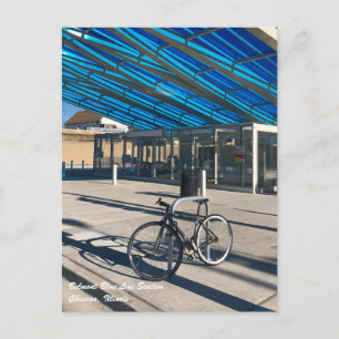 Cartão postal Belmont Blue Line Chicago