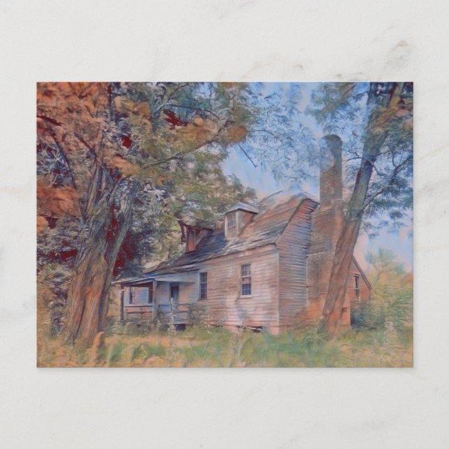 Cartão Postal Belmont was near Ottoman, Virginia (Frente)