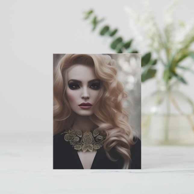 Cartão Postal Belo Cartão-Postal Louro (Em pé/Frente)