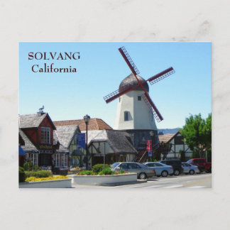 Cartão Postal Belo Cartão-postal Solvang!