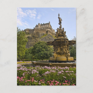 Cartão Postal Belo Castelo de Edimburgo
