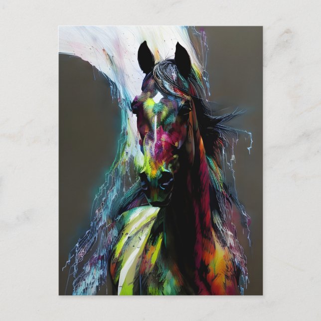 Cartão Postal Belo Cavalo Saddlecriado (Frente)