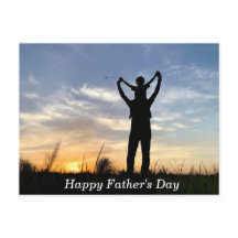 Belo Dia de os pais preto azul-escuro