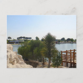 Cartão Postal belo dia no lago