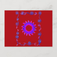 Belo Incrível Motif Mehndi Maroon Art.