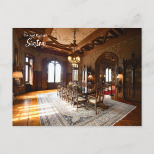 Cartão Postal Belo Jantar Palácio de Biester Sintra, Portugal