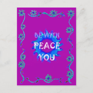 Cartão Postal Belo ouro amarelo incrível design gráfico