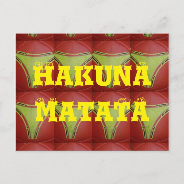 Cartão Postal Belo Ouro de padrão geométrico amarelo (Frente)