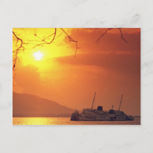Cartão Postal Belo pôr do sol: Península de Nicoya, Costa Rica