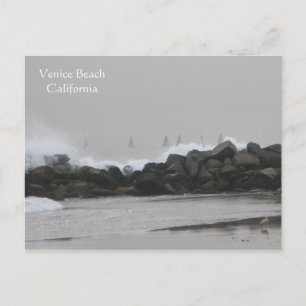 Cartão Postal Belo Póstard Venice Beach!