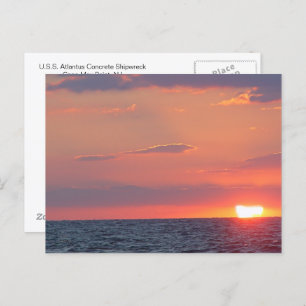 Cartão Postal Belo Sunset Beach, Cape May, NJ