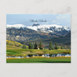 Cartão Postal Belo Telluride, Colorado Landscape