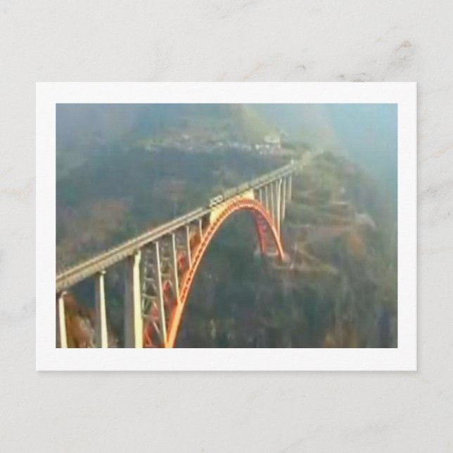 Cartão Postal Belo Vale Caxemira - Himalaya Índia (Frente)