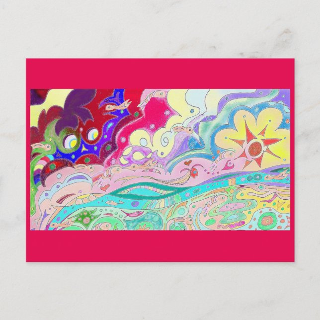 Cartão Postal Beltaine Fantasy / Dream Art Postcard 2 (Frente)
