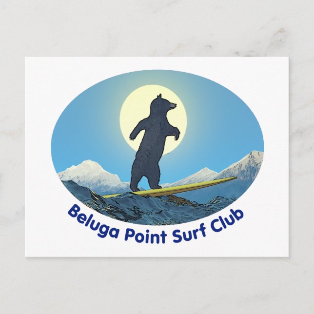 Cartão Postal Beluga Point Surf Club (Frente)