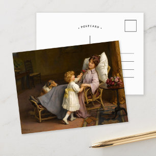 Cartão Postal Bem no Mend   Arthur John Elsley