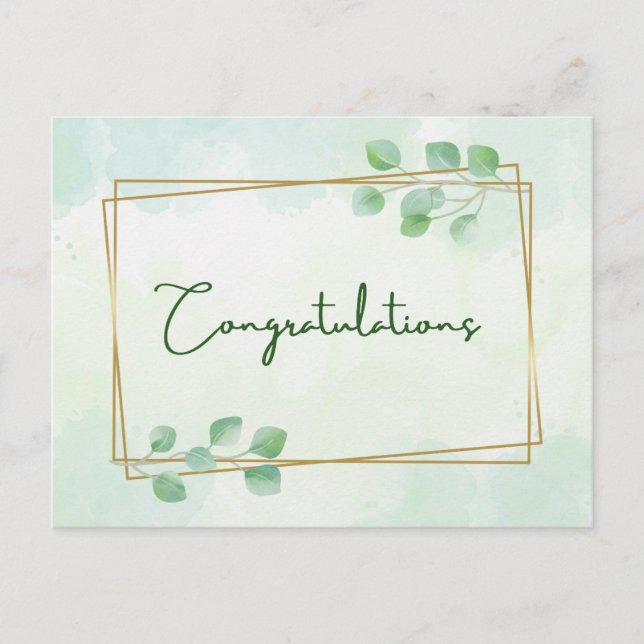 Cartão Postal Bem-vinda. (Frente)