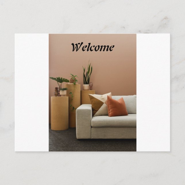 Cartão Postal Bem-vindo (Frente)