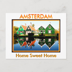 Cartão Postal Bem-Vindo A Amsterdã(Mojisola A Gbadamosi Okubule