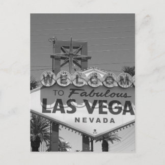Cartão Postal Bem-vindo a Las Vegas