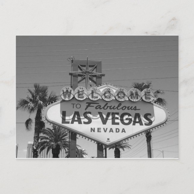 Cartão Postal Bem-vindo a Las Vegas (Frente)