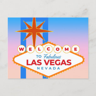 Cartão Postal Bem-vindo a Las Vegas 3