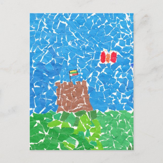 Cartão Postal Bem-vindo à Lituânia! (Frente)