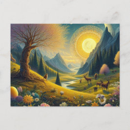 Cartão Postal Bem-vindo à Melody, no Equinox