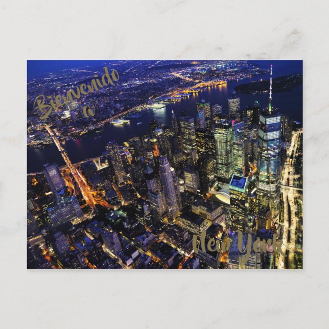Cartão postal Bem-vindo a Nova York (Frente)