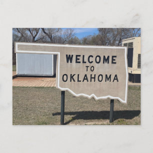 Cartão Postal Bem-vindo a Oklahoma