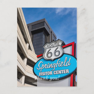 Cartão Postal Bem-Vindo A Springfield