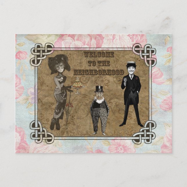 Cartão Postal Bem-Vindo À Vizinhança (Frente)