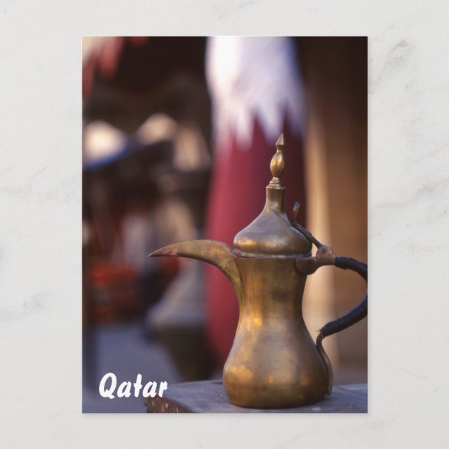 Cartão Postal Bem-vindo ao Árabe (Frente)