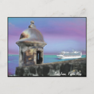 Cartão Postal Bem-vindo ao Cartão-postal San Juan