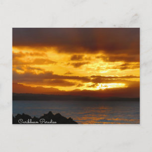 Cartão Postal Bem-vindo ao Paraíso