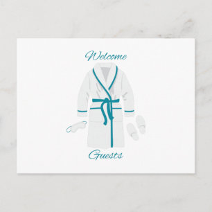 Cartão Postal Bem-vindos Convidados