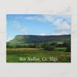 Cartão Postal Ben Bulben, Co Sligo Irlanda