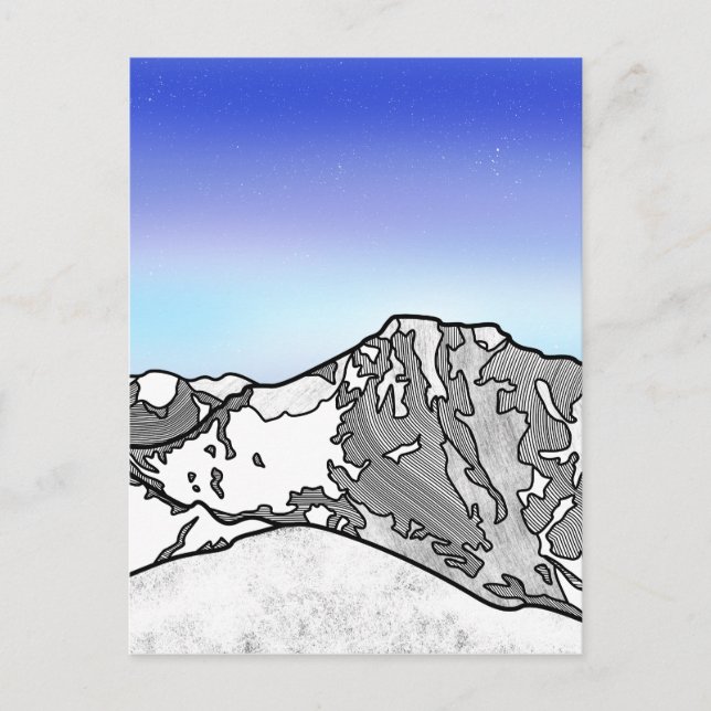 Cartão Postal Ben Nevis Escócia (Frente)