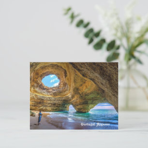 Cartão Postal Benagil Algarve Portugal